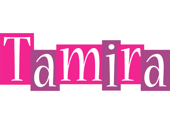 Tamira whine logo