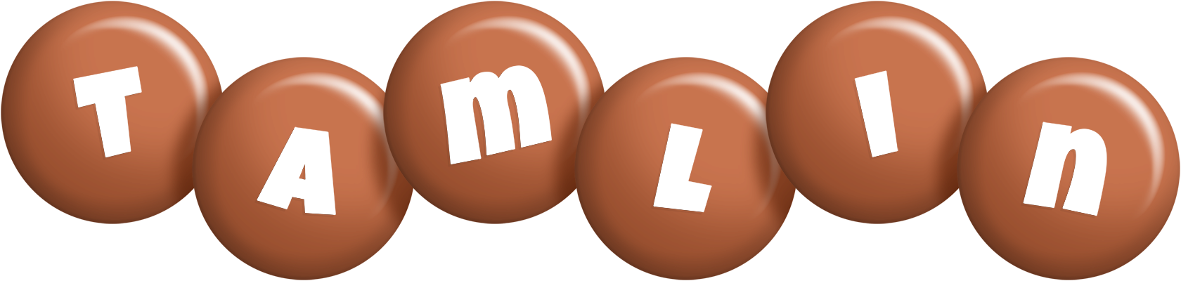 Tamlin candy-brown logo