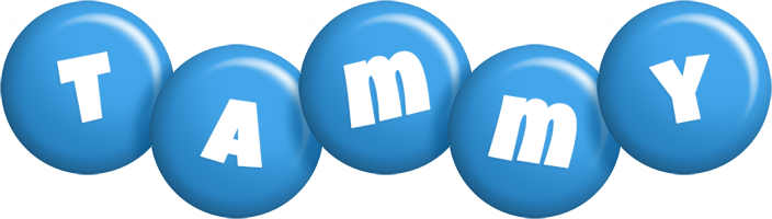 Tammy candy-blue logo
