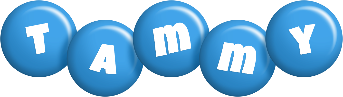 Tammy candy-blue logo