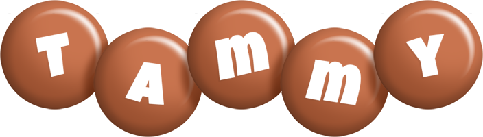 Tammy candy-brown logo