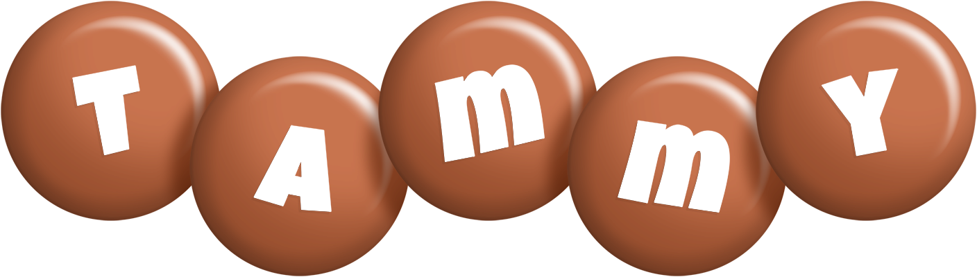 Tammy candy-brown logo