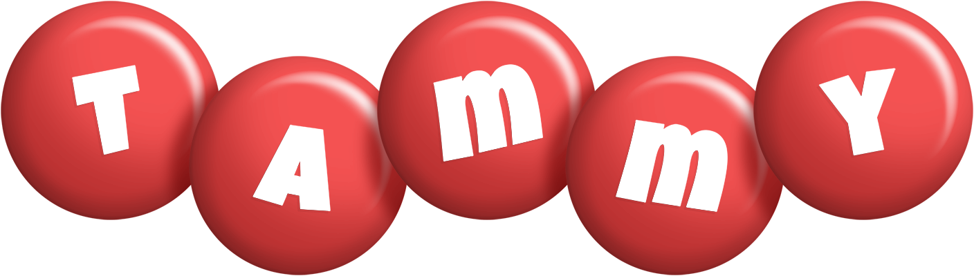 Tammy candy-red logo