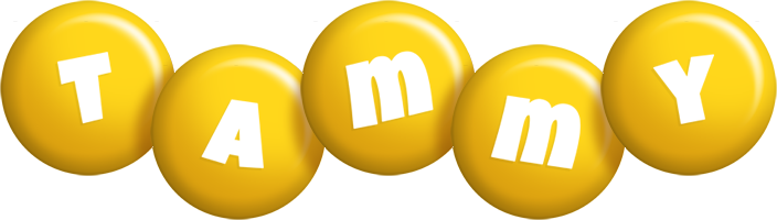 Tammy candy-yellow logo