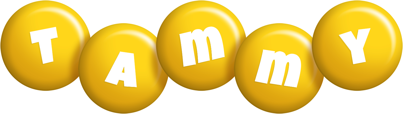 Tammy candy-yellow logo