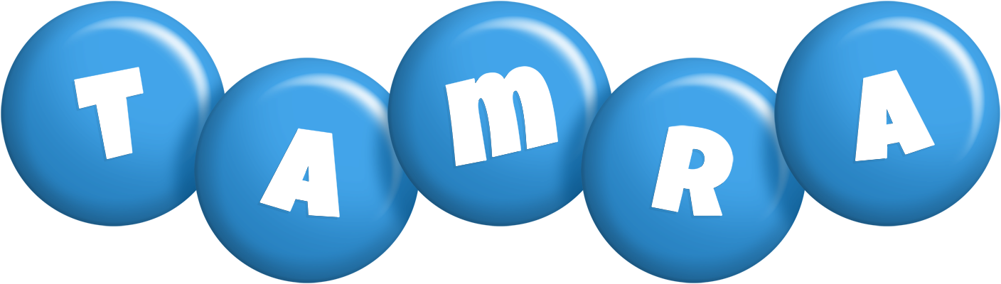 Tamra candy-blue logo