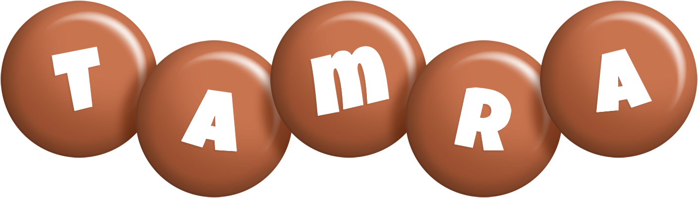 Tamra candy-brown logo