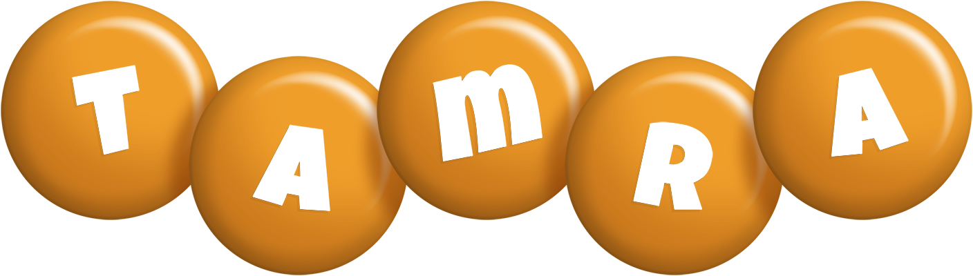 Tamra candy-orange logo