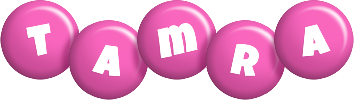 Tamra candy-pink logo