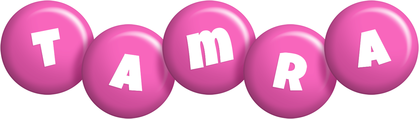 Tamra candy-pink logo