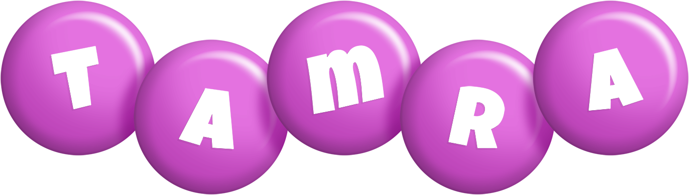 Tamra candy-purple logo