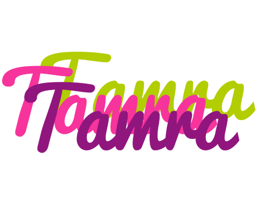 Tamra flowers logo
