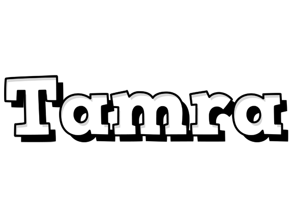 Tamra snowing logo