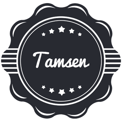 Tamsen badge logo