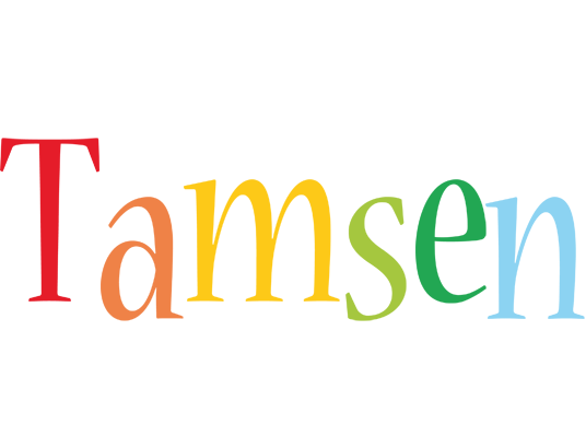 Tamsen birthday logo