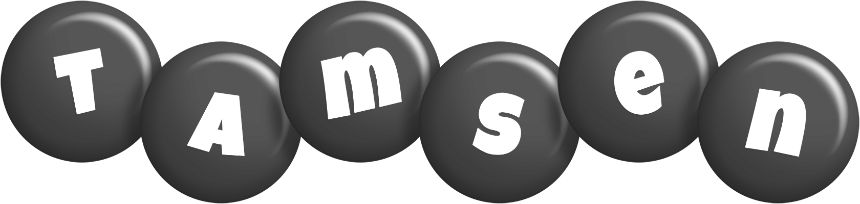 Tamsen candy-black logo