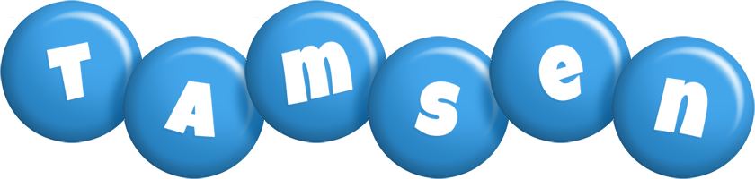Tamsen candy-blue logo