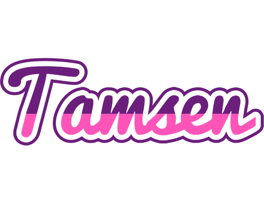 Tamsen cheerful logo