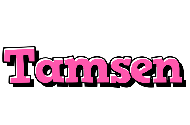 Tamsen girlish logo