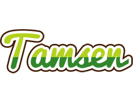 Tamsen golfing logo
