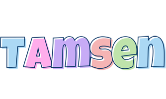 Tamsen pastel logo