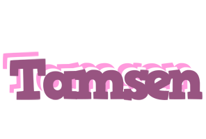 Tamsen relaxing logo