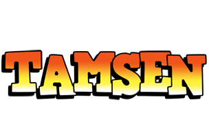 Tamsen sunset logo