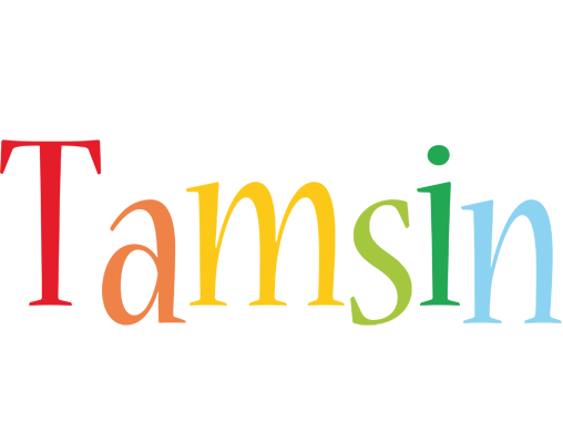 Tamsin birthday logo