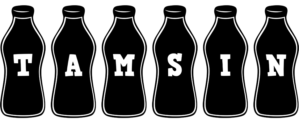 Tamsin bottle logo