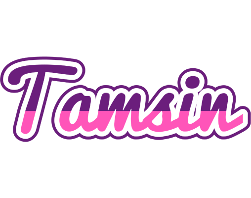 Tamsin cheerful logo