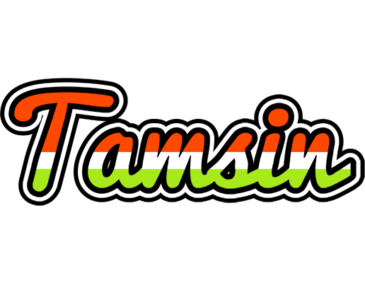 Tamsin exotic logo