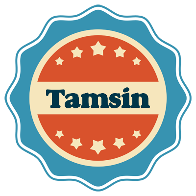 Tamsin labels logo