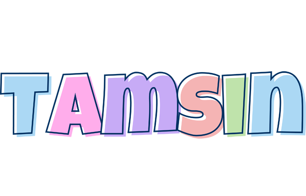 Tamsin pastel logo