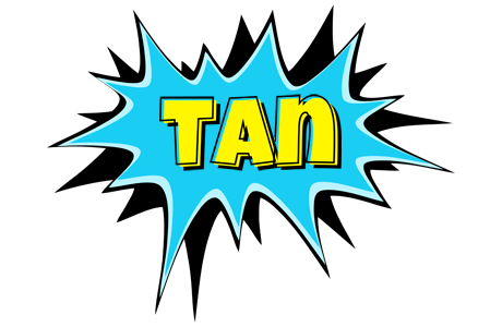 Tan amazing logo