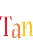 Tan birthday logo