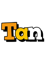 Tan cartoon logo
