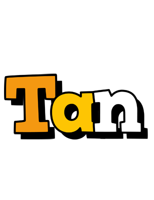 Tan cartoon logo
