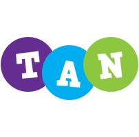 Tan happy logo