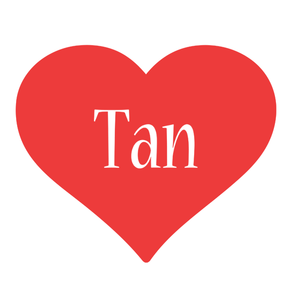 Tan love logo