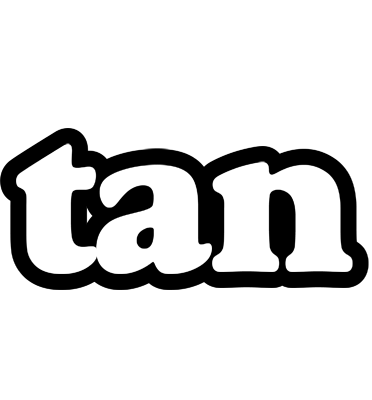 Tan panda logo