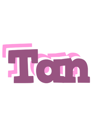 Tan relaxing logo