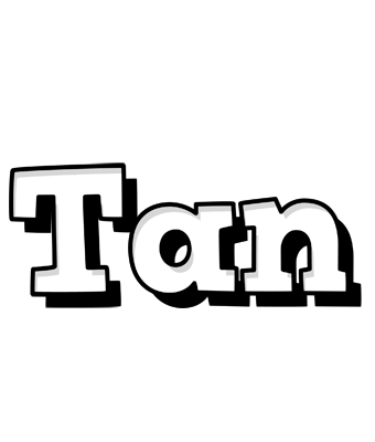 Tan snowing logo