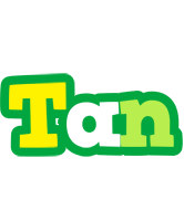 Tan soccer logo