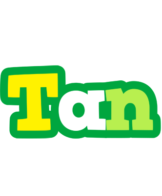 Tan soccer logo