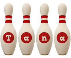 Tana bowling-pin logo