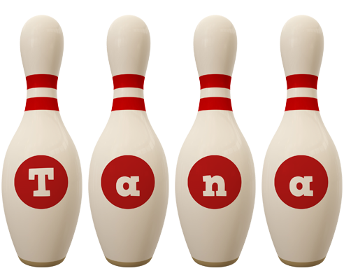 Tana bowling-pin logo