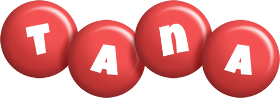 Tana candy-red logo