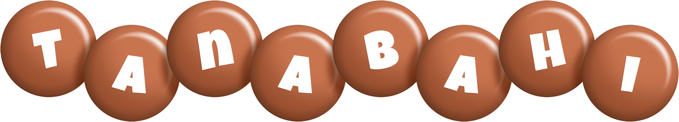 Tanabahi candy-brown logo