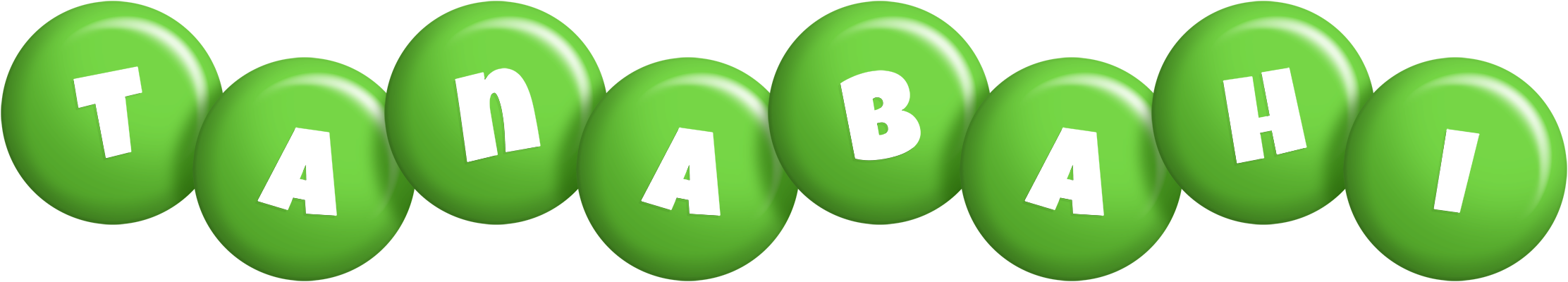 Tanabahi candy-green logo