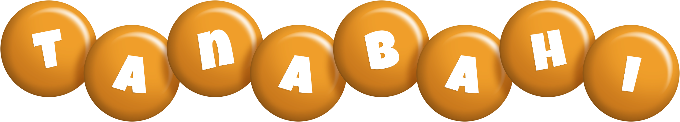 Tanabahi candy-orange logo